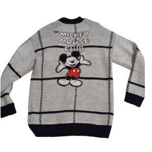 Disney Mickey Mouse Club Cardigan Mouseketeers grey size XS